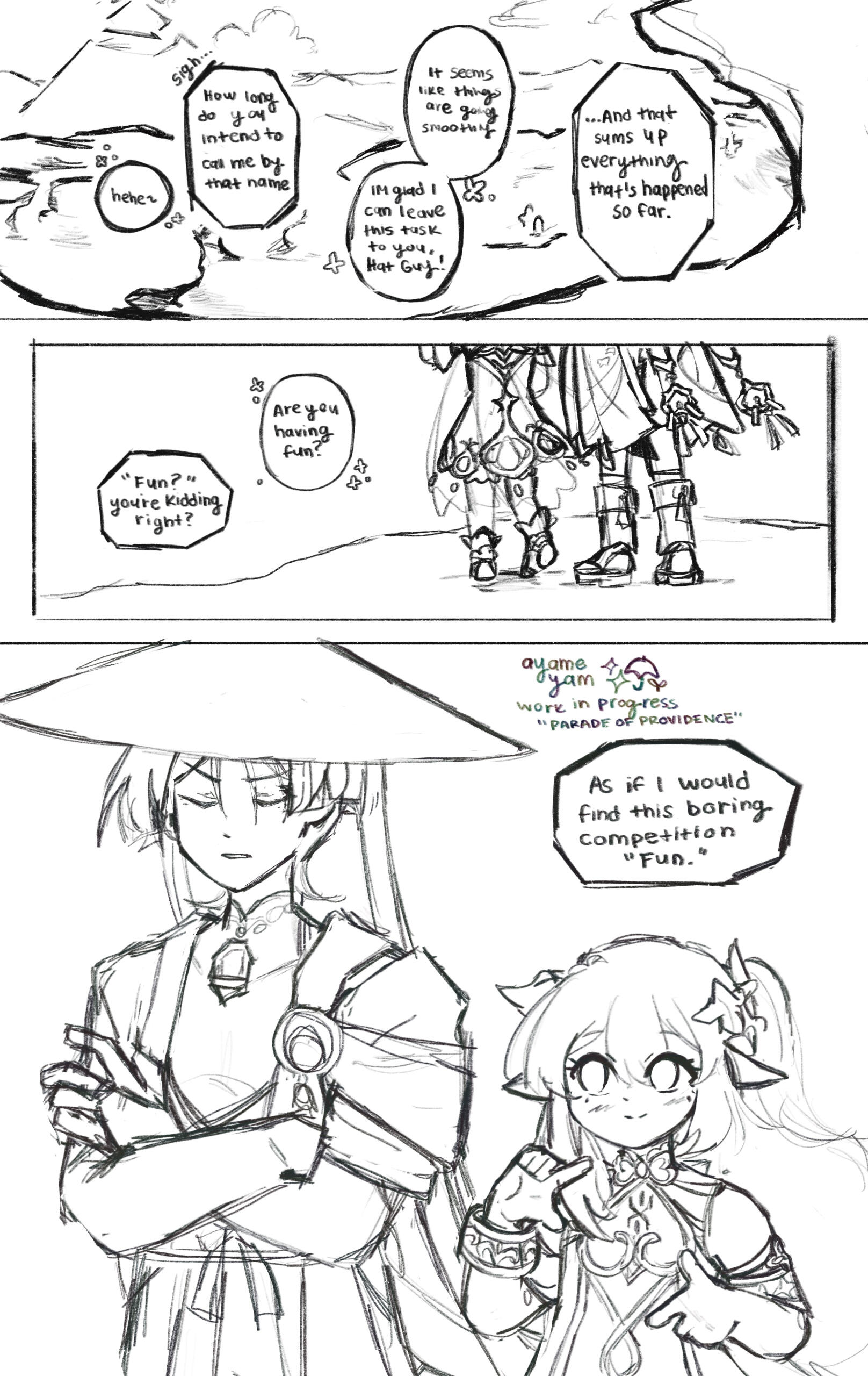 "Parade of Providence" Comic